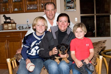 Yellow Boy with new family